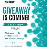 👀 Something exciting is coming...

🎁 A special giveaway from Waxness Germany is on its way!

✨ Stay tuned this July.

Now tell us...

💬 What would YOU love to win from Waxness Germany?

Drop your answer in the comments! ⬇️

#WaxnessGermany #Giveaway #StayTuned #HardWax #beautyprofessionell