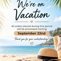 A little time away. 🤍

We’re currently on vacation.
All orders placed during this period will be processed starting September 22nd.

Thank you for your patience and understanding.

#waxness_de #WaxnessGermany #HardWax #Haarentfernung